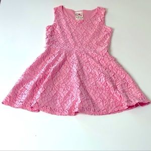 Girls Peach colored dress size 8